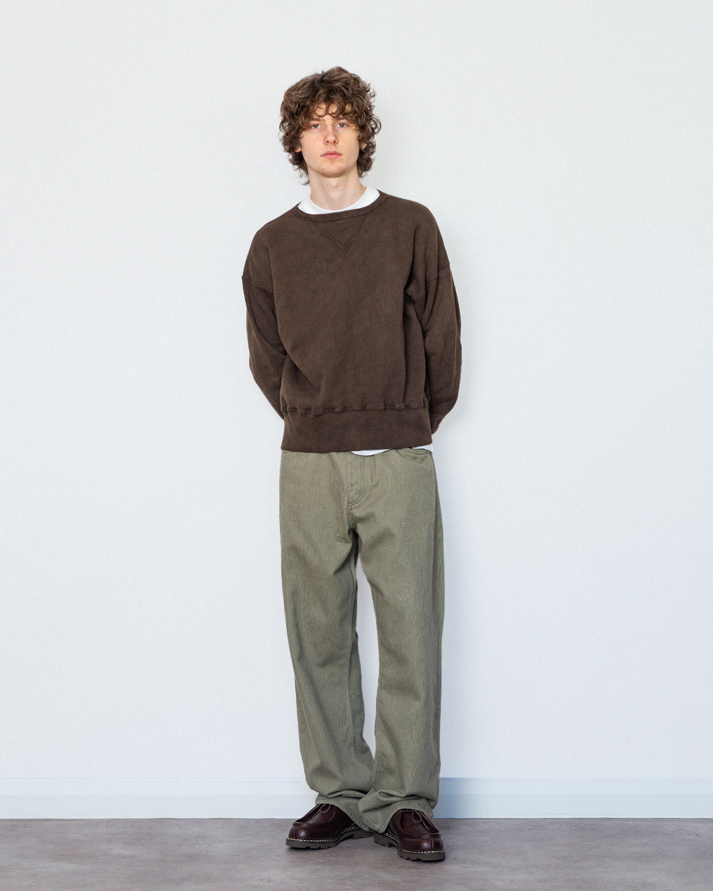 Korshavn Relaxed 5 Pocket Resist Dye Twill - Vetiver