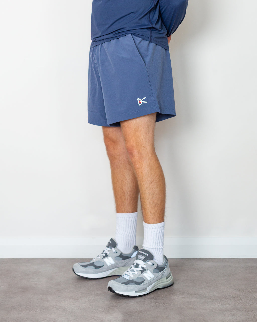 5" Linerless Shorts - Slate Blue
