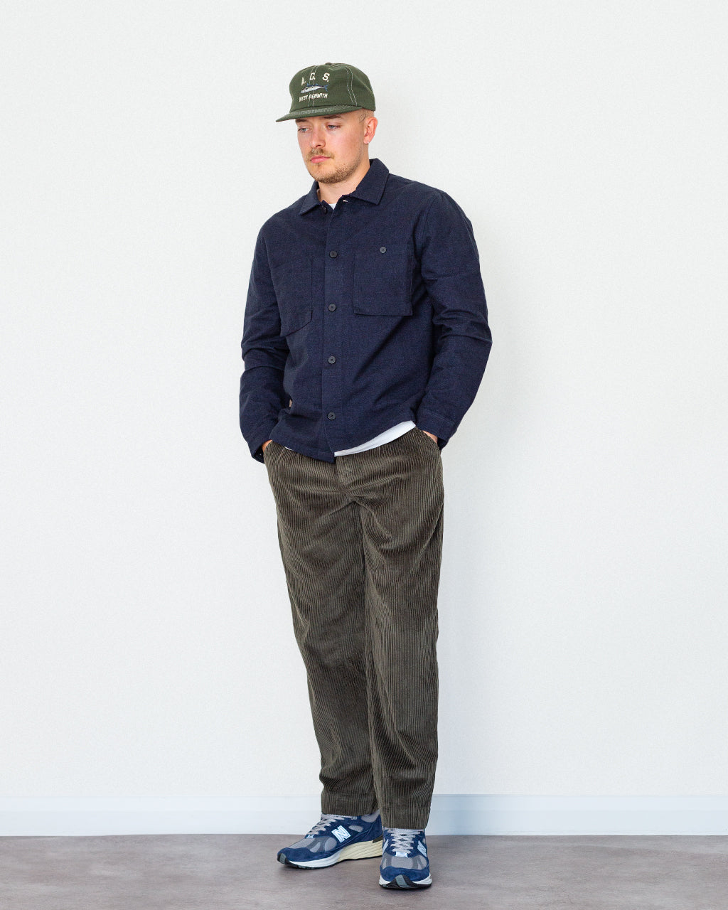 Signal Pant - Deep Sage Chunky Cord