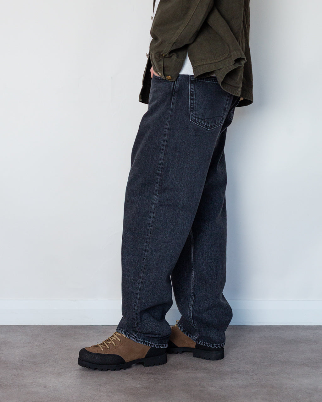 101 Dad Fit Jean - Black Denim Stone