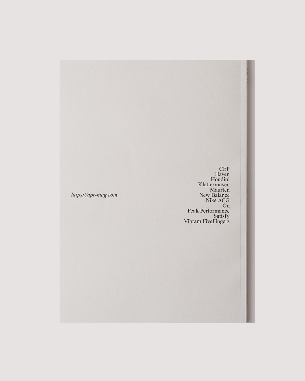 APR Mag Volume 1