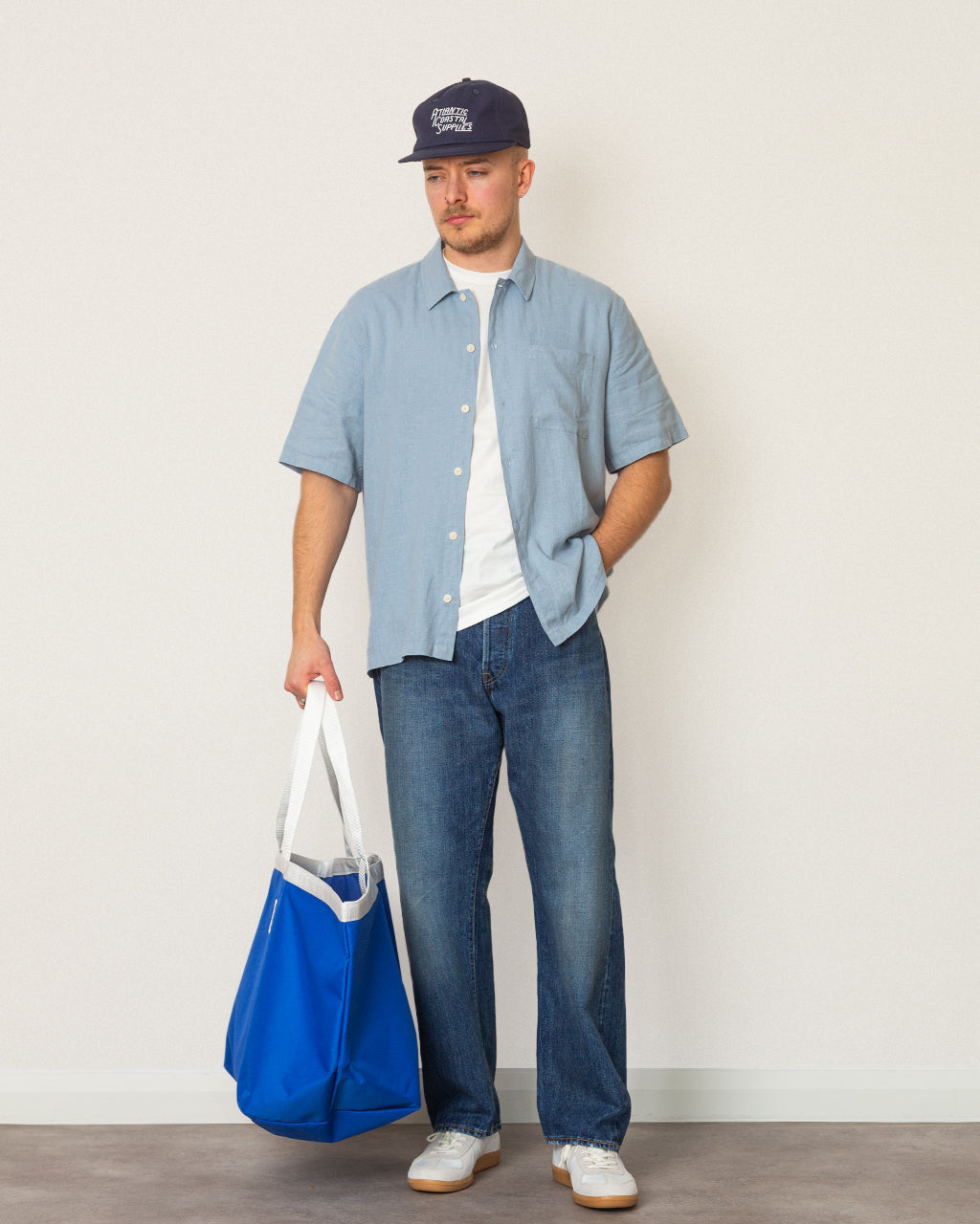 Gabe Shirt - Soft Blue
