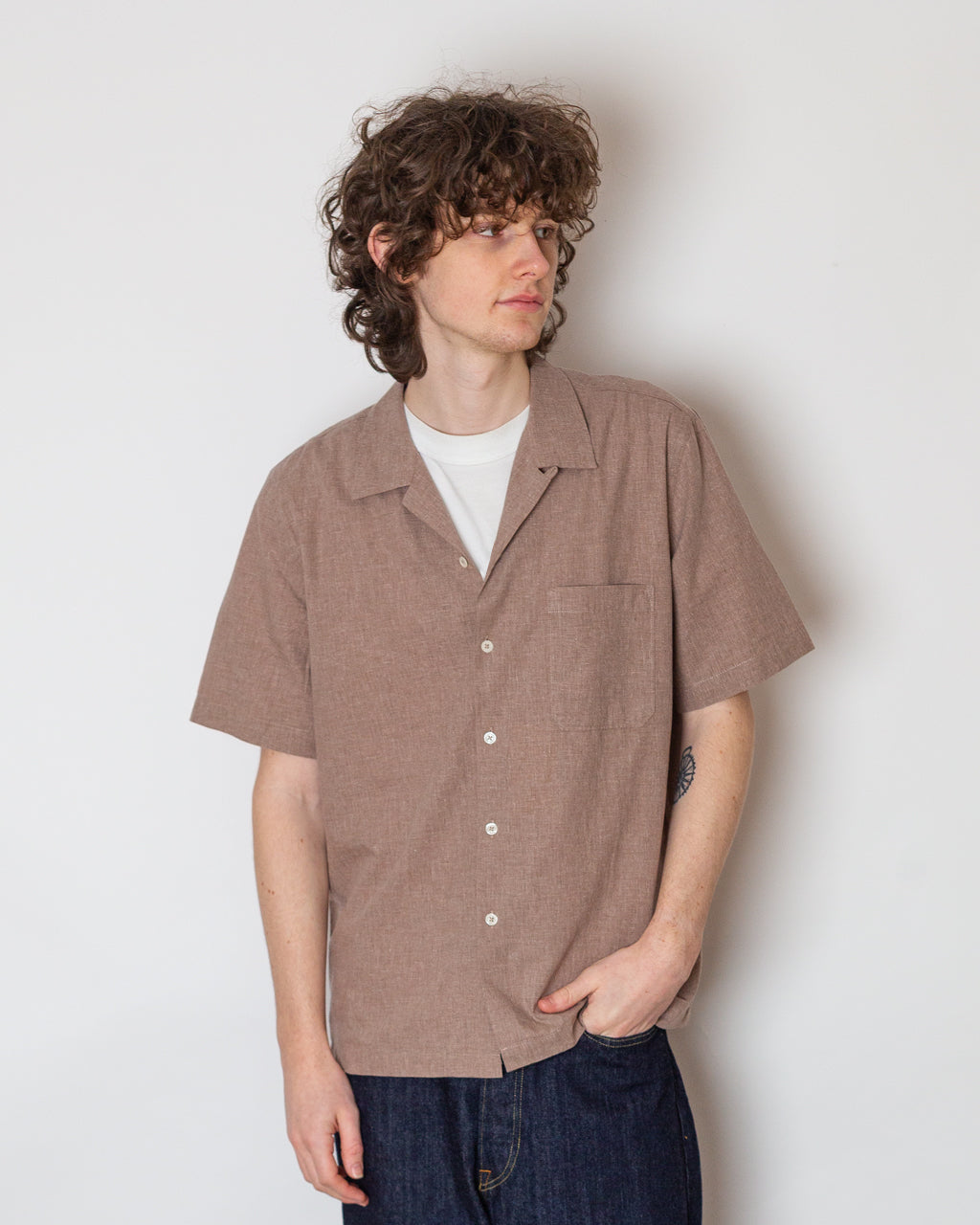 Universal Works Road Shirt - Seersucker