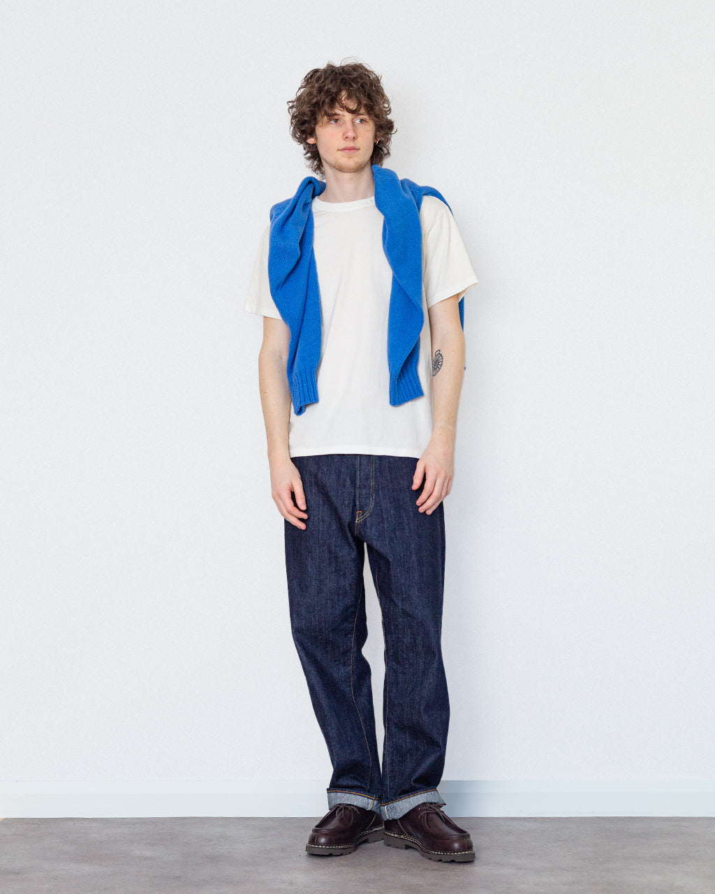 SS Crew Tee - Natural