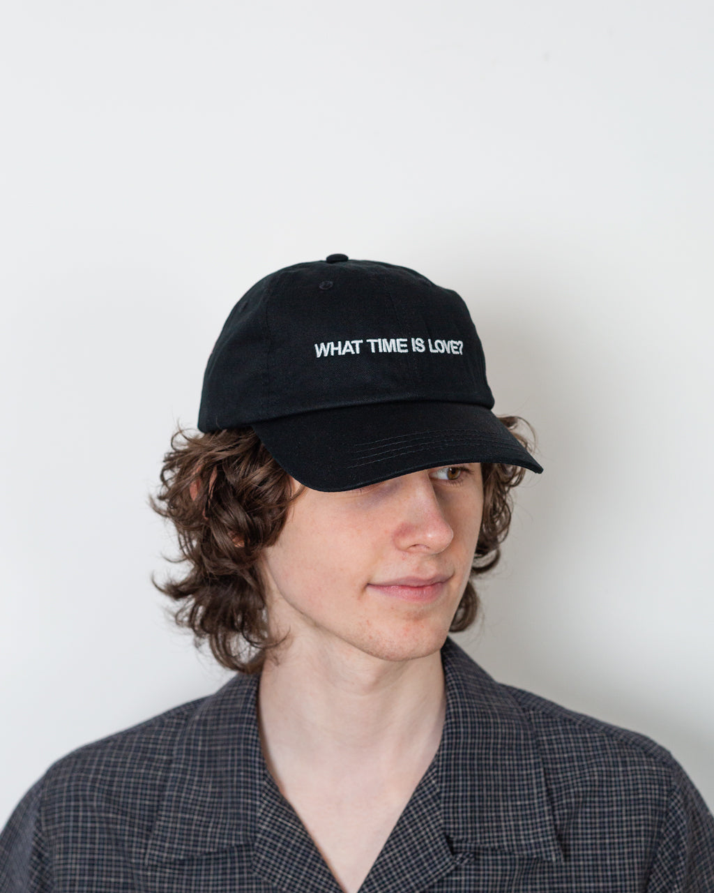 WHAT TIME IS LOVE CAP - Black