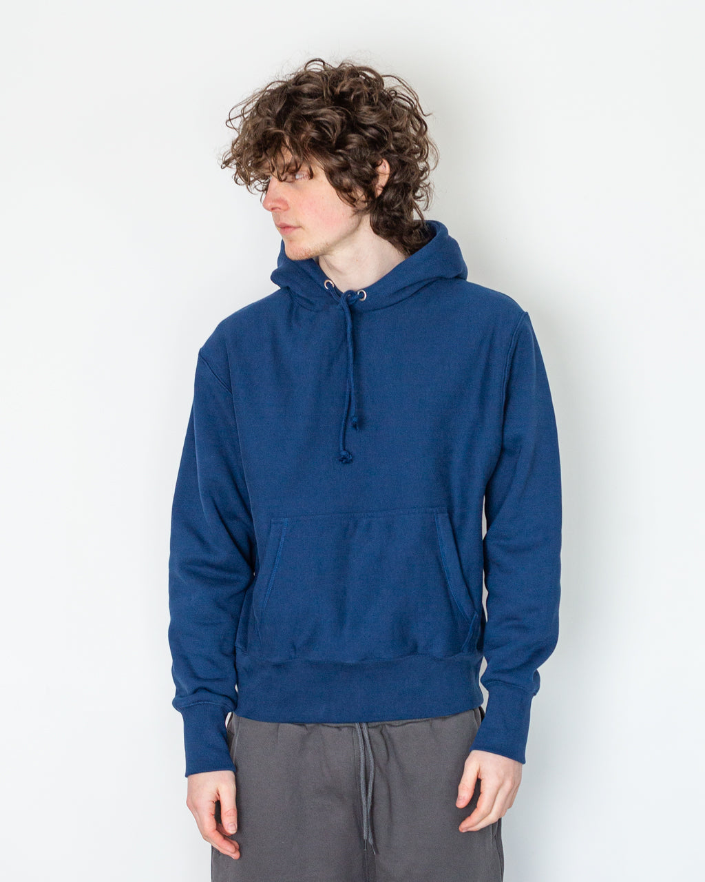 Super Weight Hoodie - Navy Blue