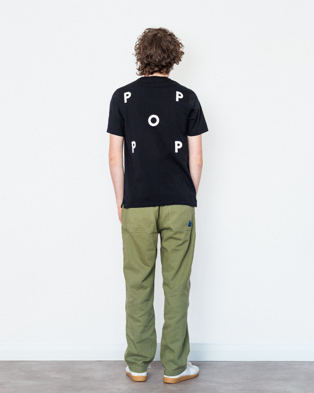 Pop Logo T-Shirt - Black