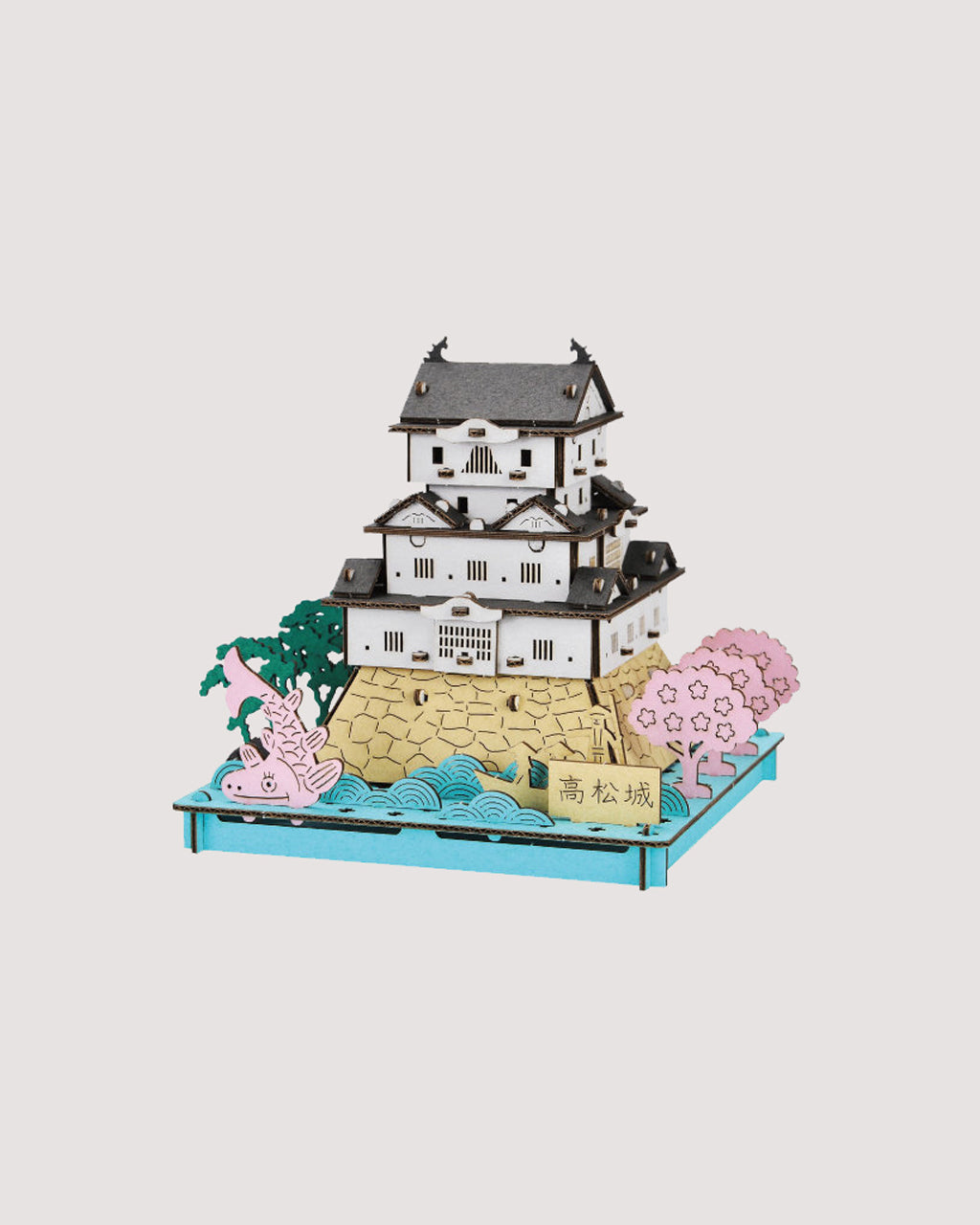 PAPER CRAFT - Takamatsu Castle