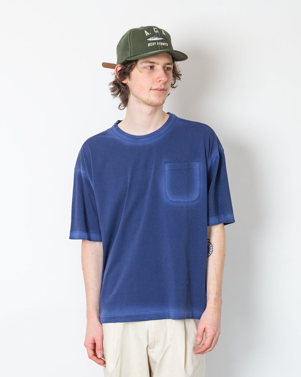 Triple Pocket T-Shirt - Blue