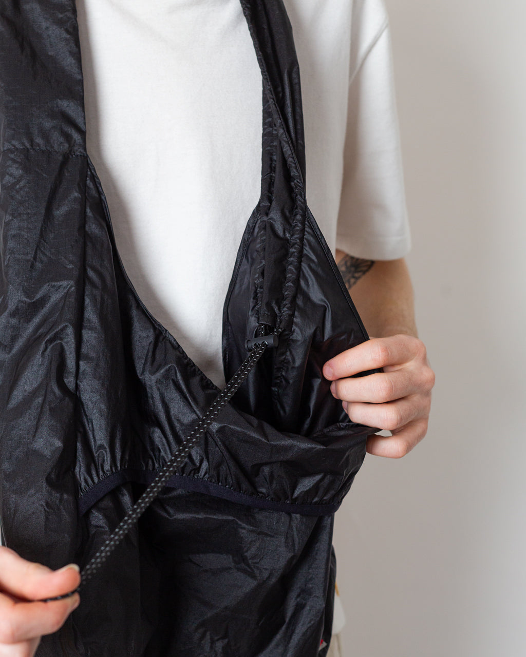 Laki Packable Knot Bag - Black