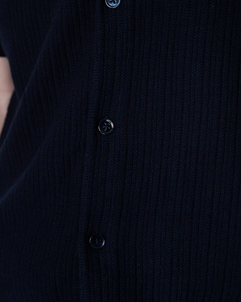 Nolan Polo Cardigan 6695 - Navy Blue