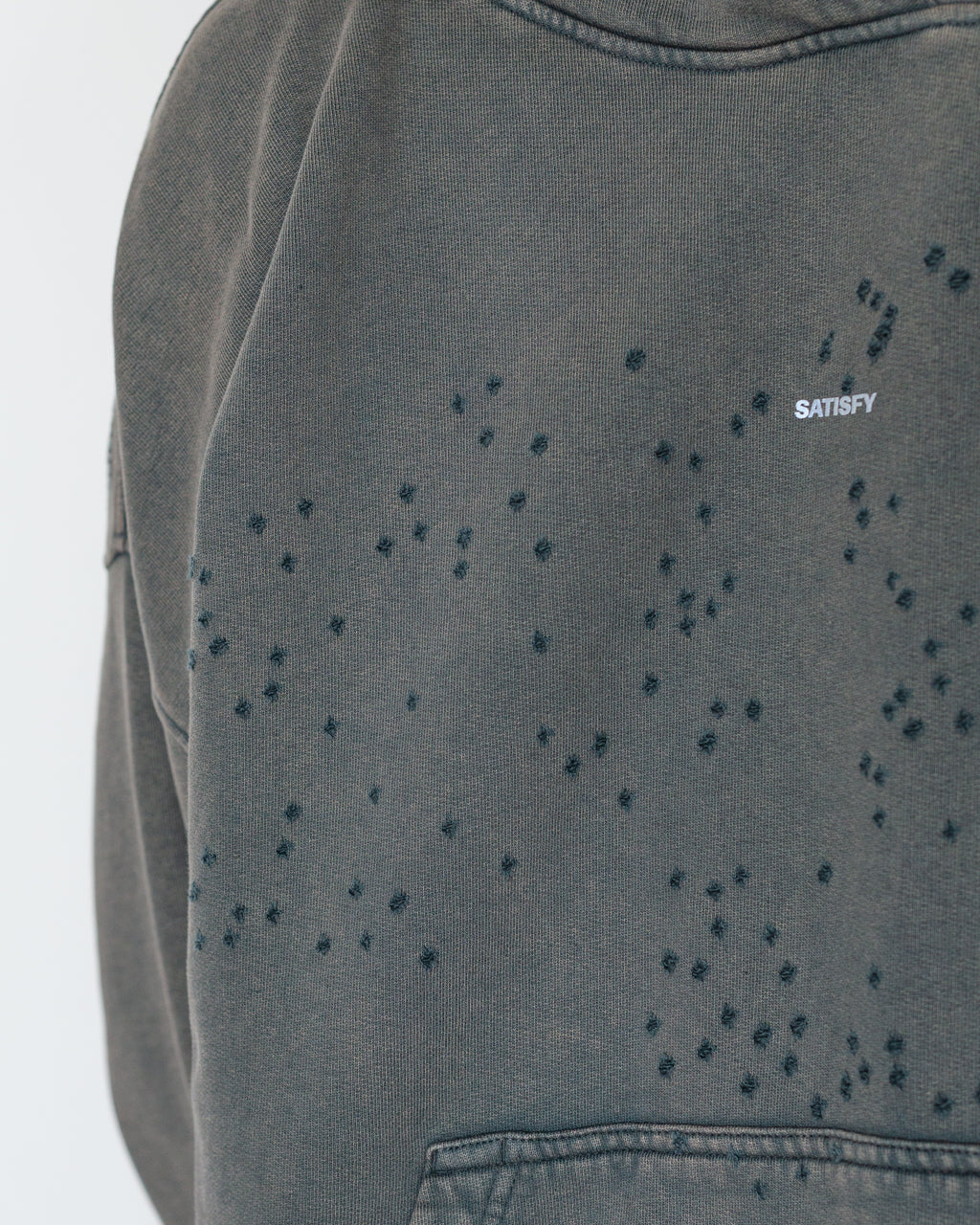 Moth-Tech Hoodie - Faded Black