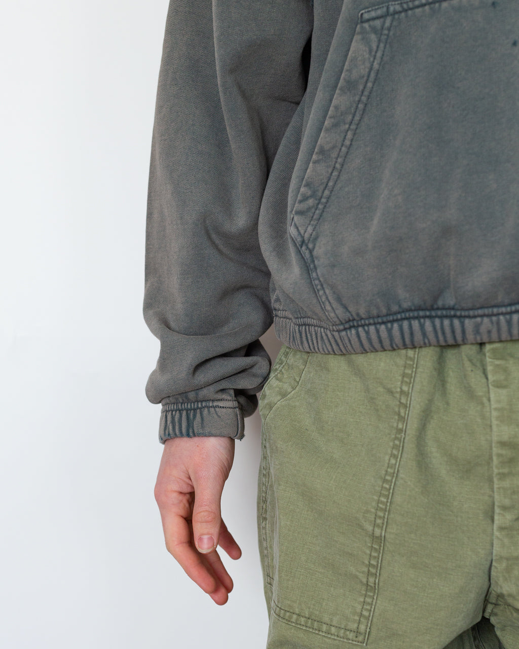 Moth-Tech Hoodie - Faded Black