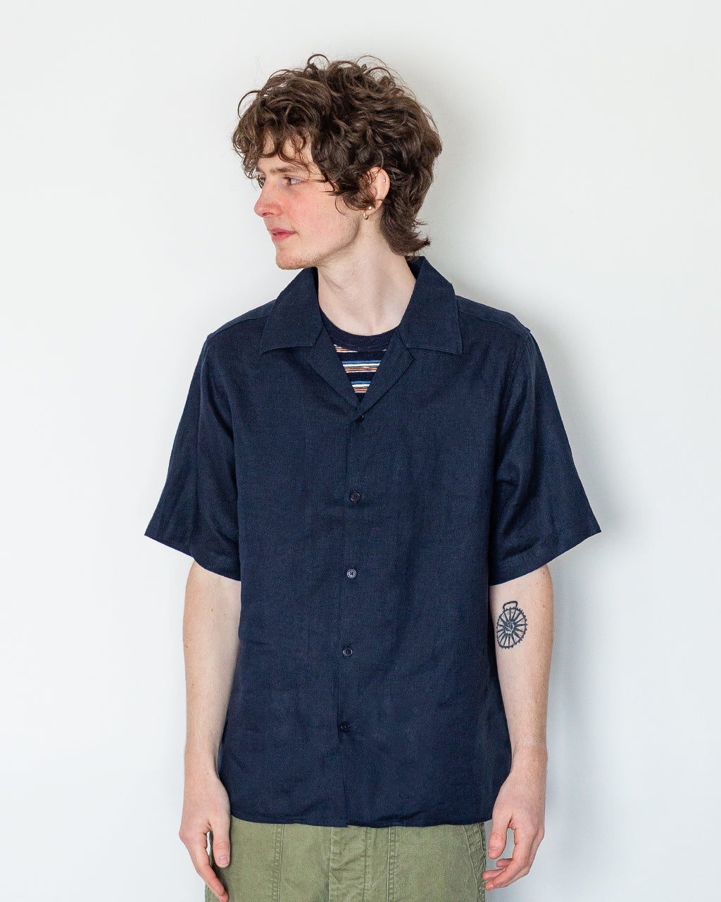 Julio SS No Pocket 5708 - Navy Blue