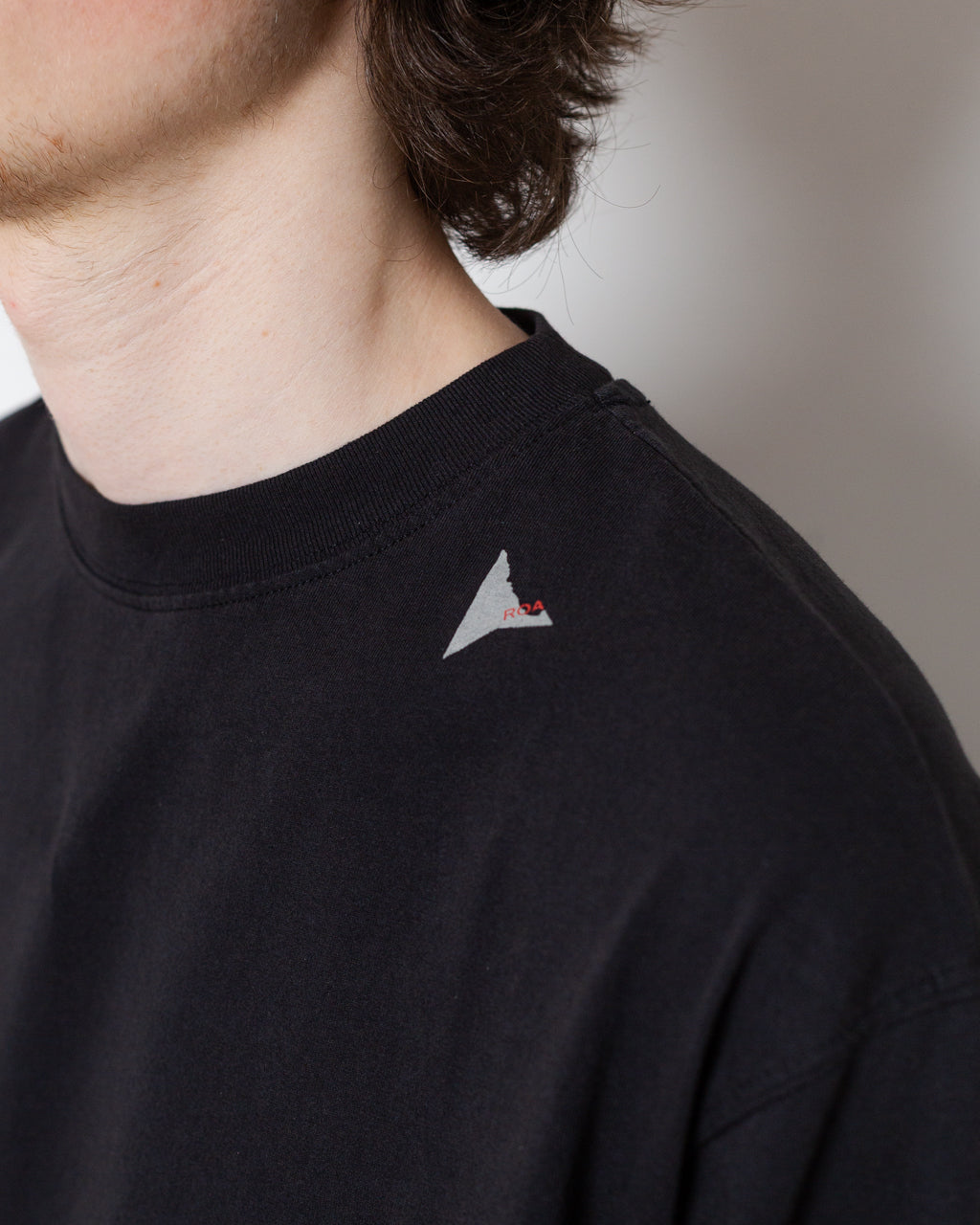 Logo Long Sleeve - Washed Black