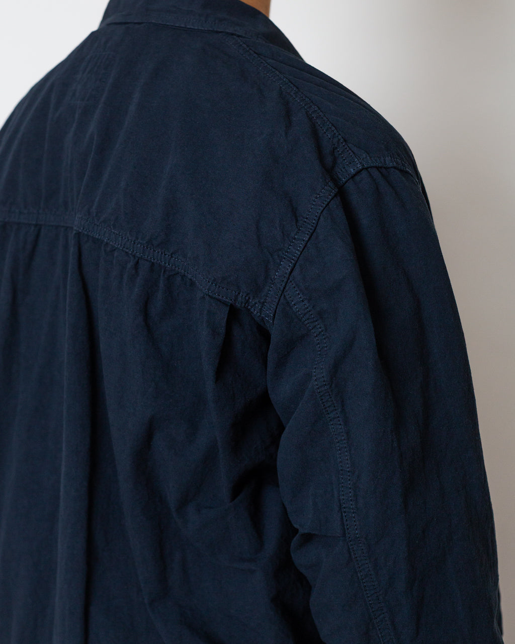 High Density Short Zip Jacket - Navy