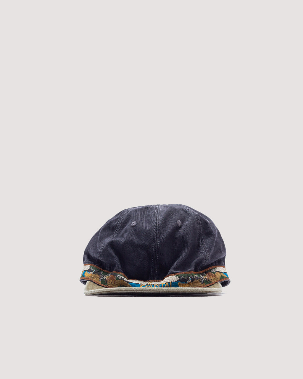 Chino Navajo Boat Cap - Black/Brown