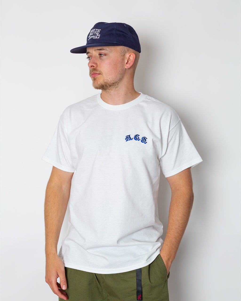 Mackerel Tee - White