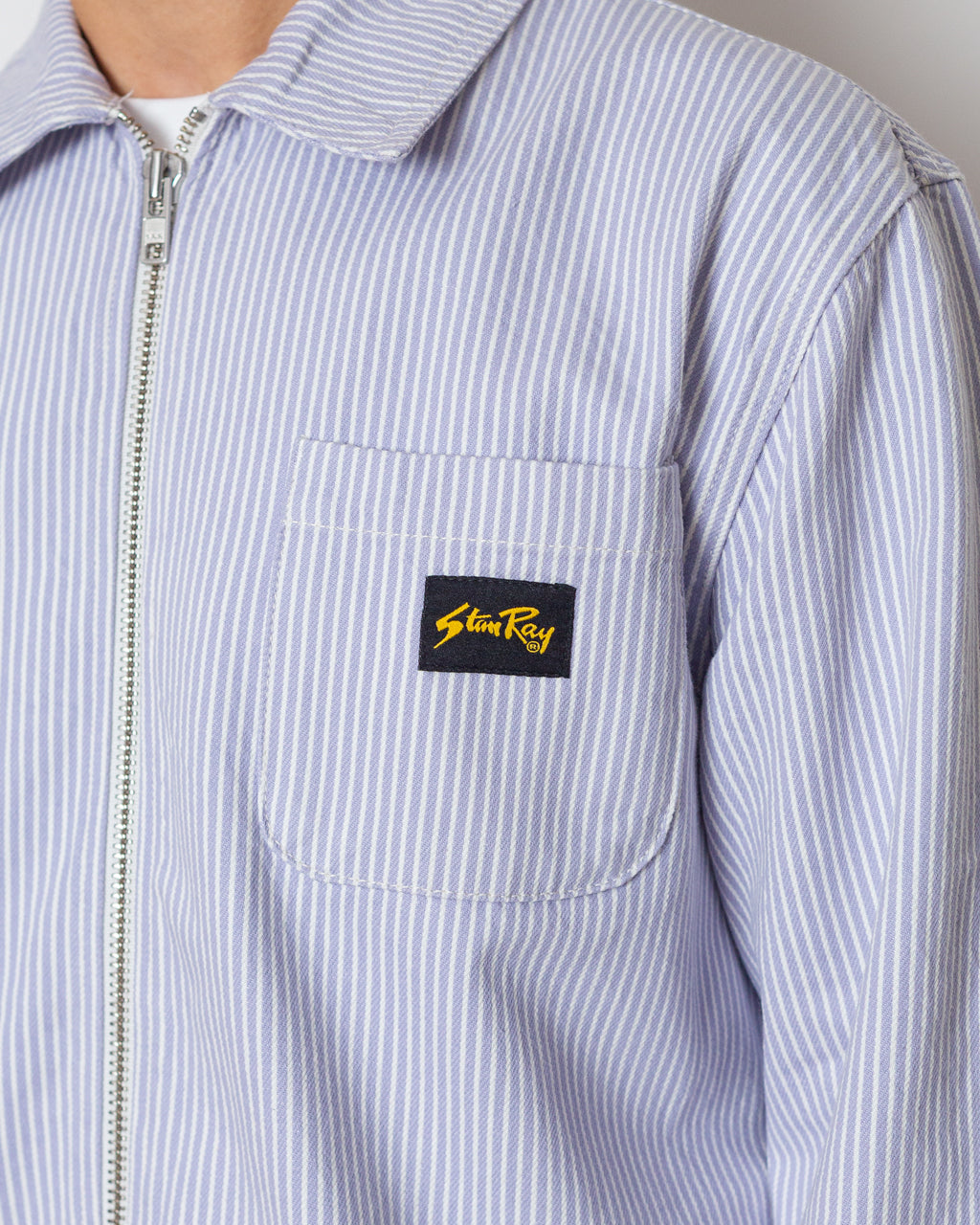 Zip Shirt - Cosmic Purple Hickory