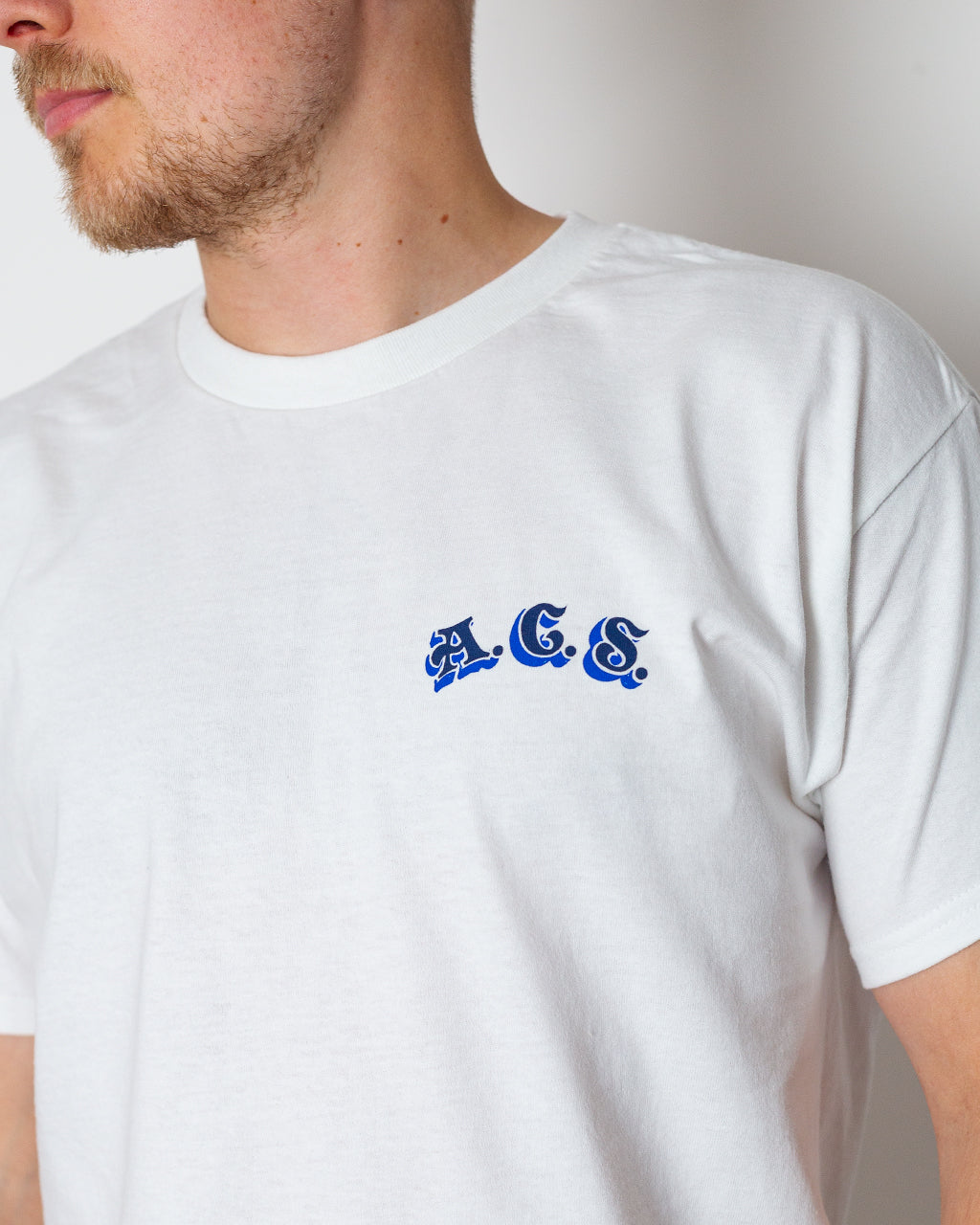 Mackerel Tee - White