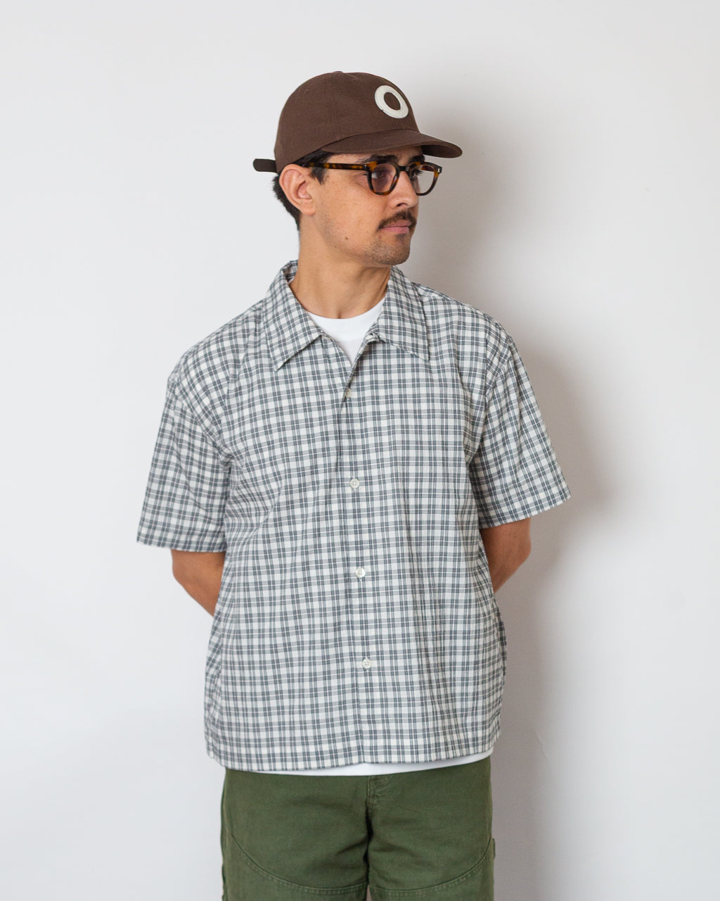 Holiday Shirt - Off White Check