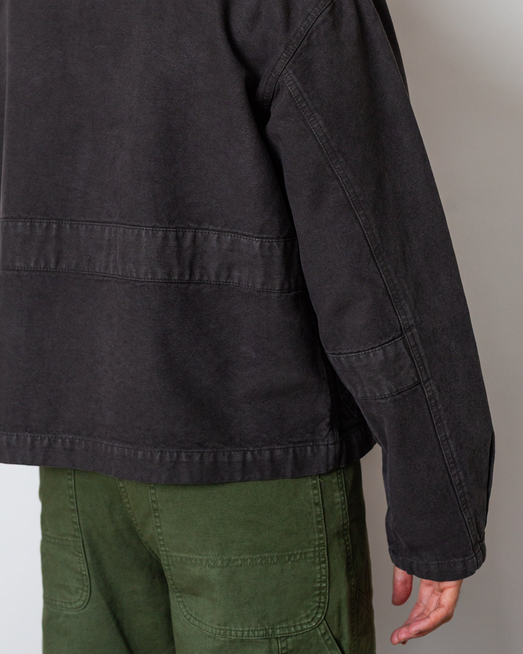 Courier Jacket - Washed Grey Canvas