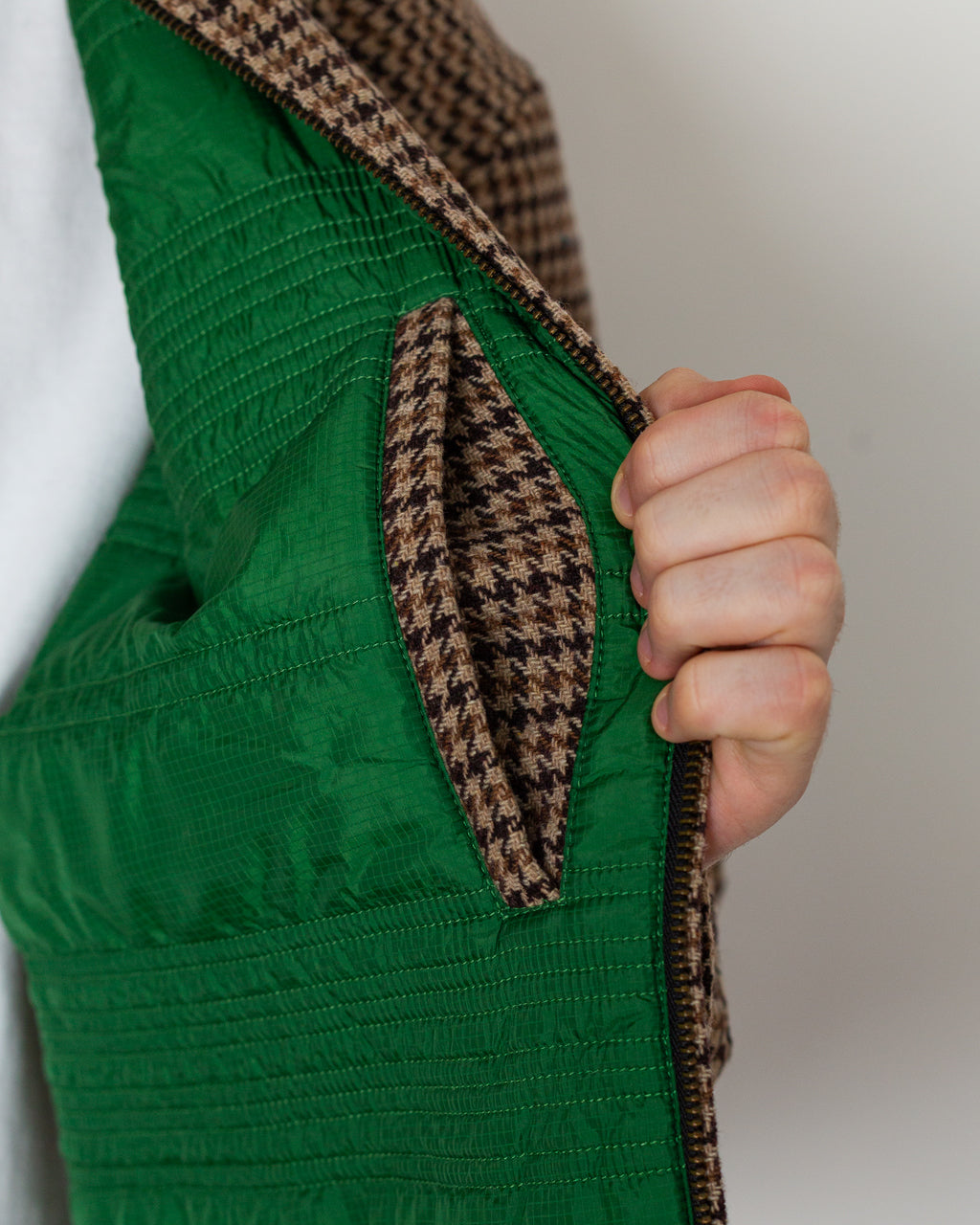 Harrington Jacket - Houndstooth