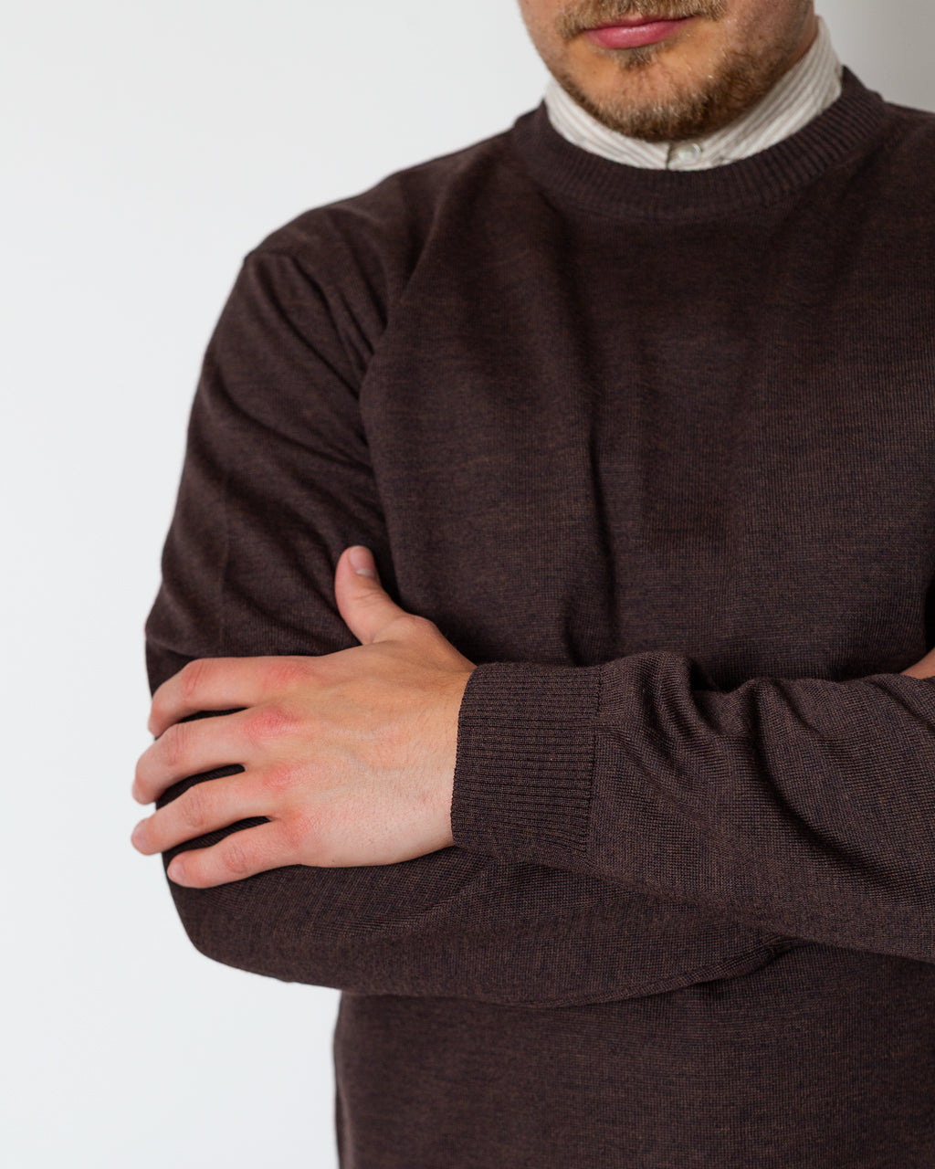 Another Sweater 5.0 - Brown Melange