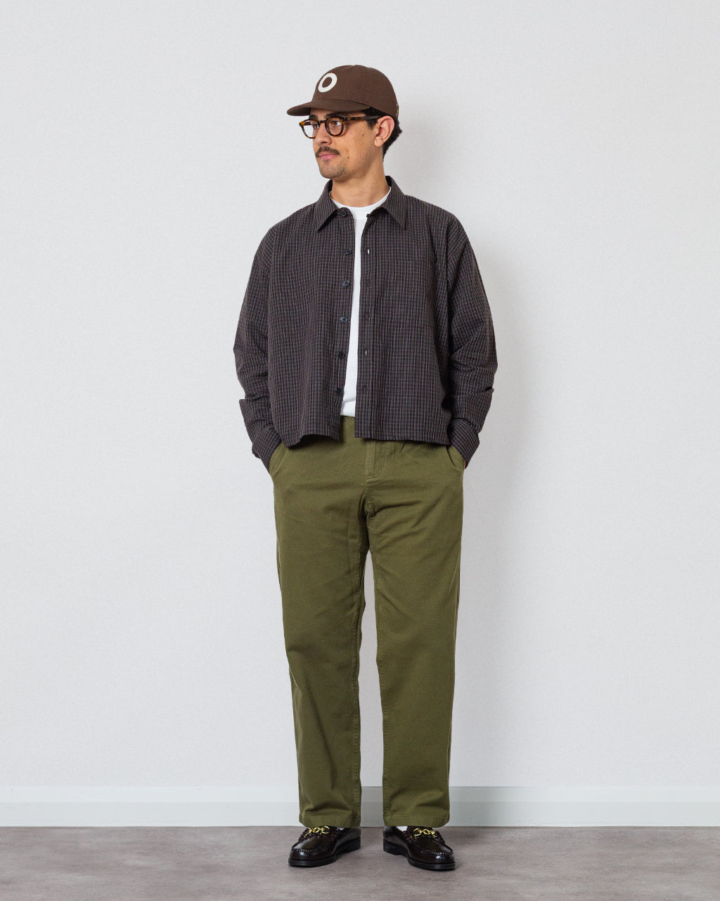 Priority Shirt - Dark Linen Check