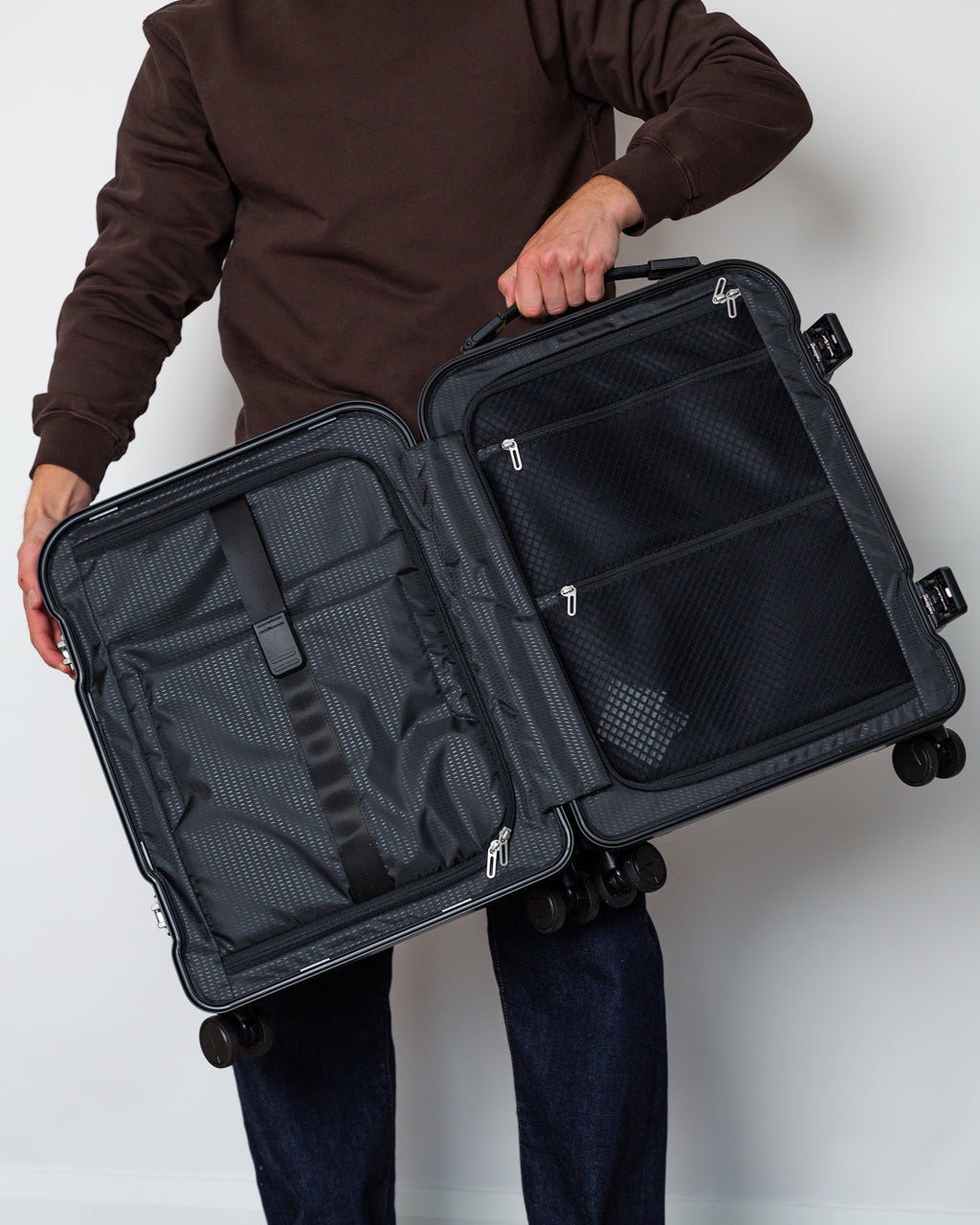 Ramverk Alu Carry-on - Silver/Onyx