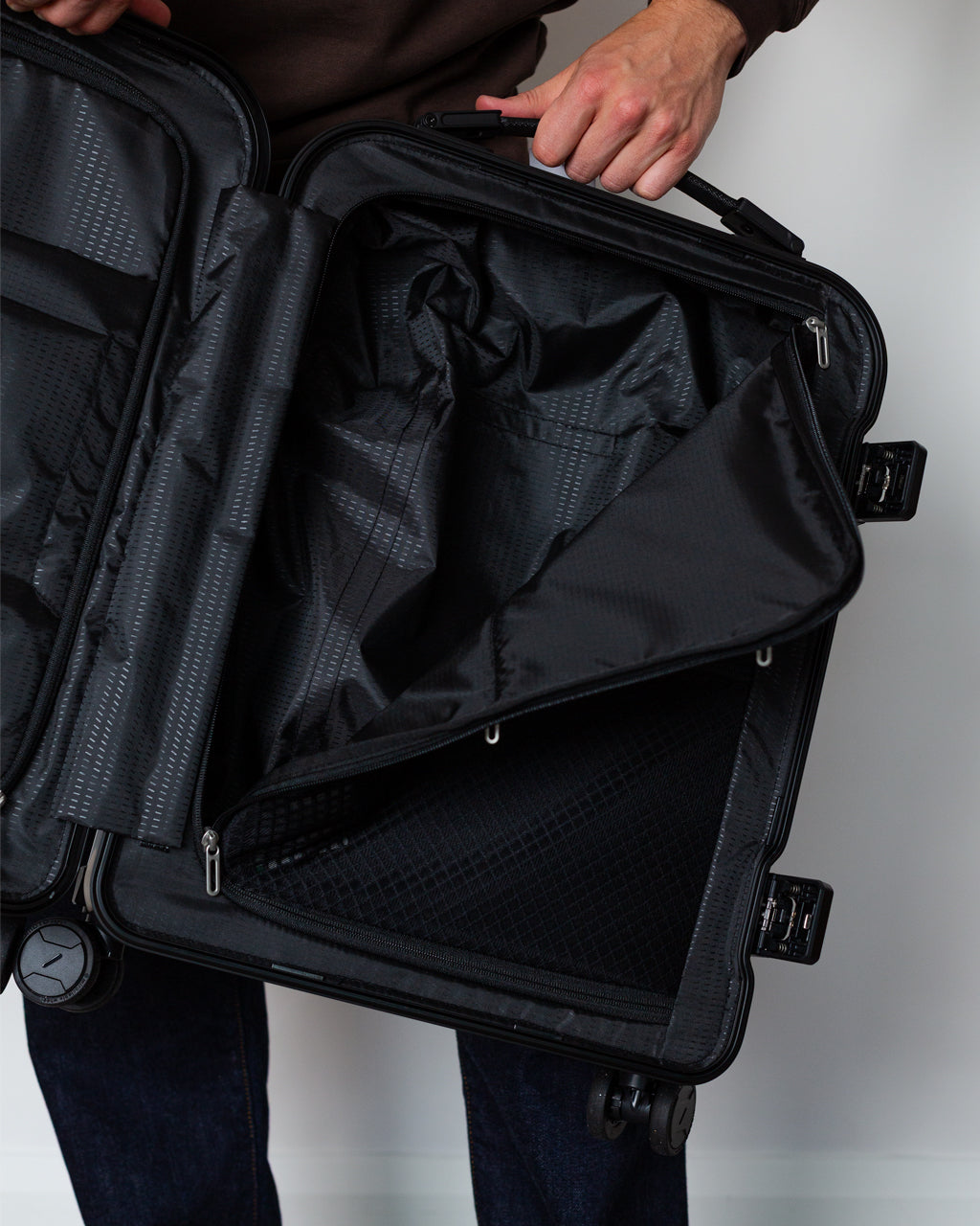 Ramverk Alu Carry-on - Silver/Onyx