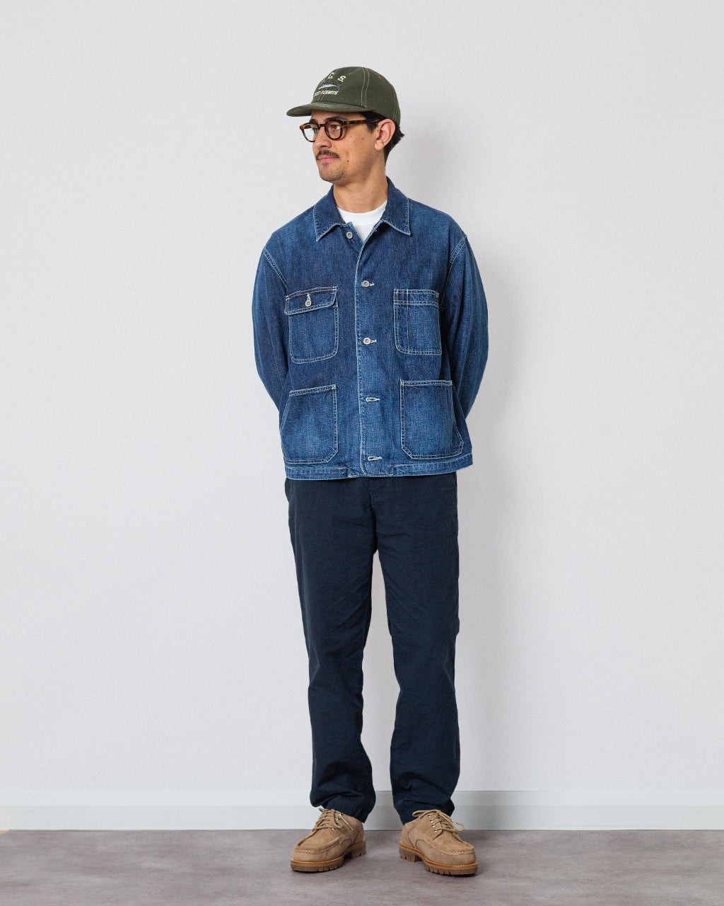 High Density Tapered Pants - Navy