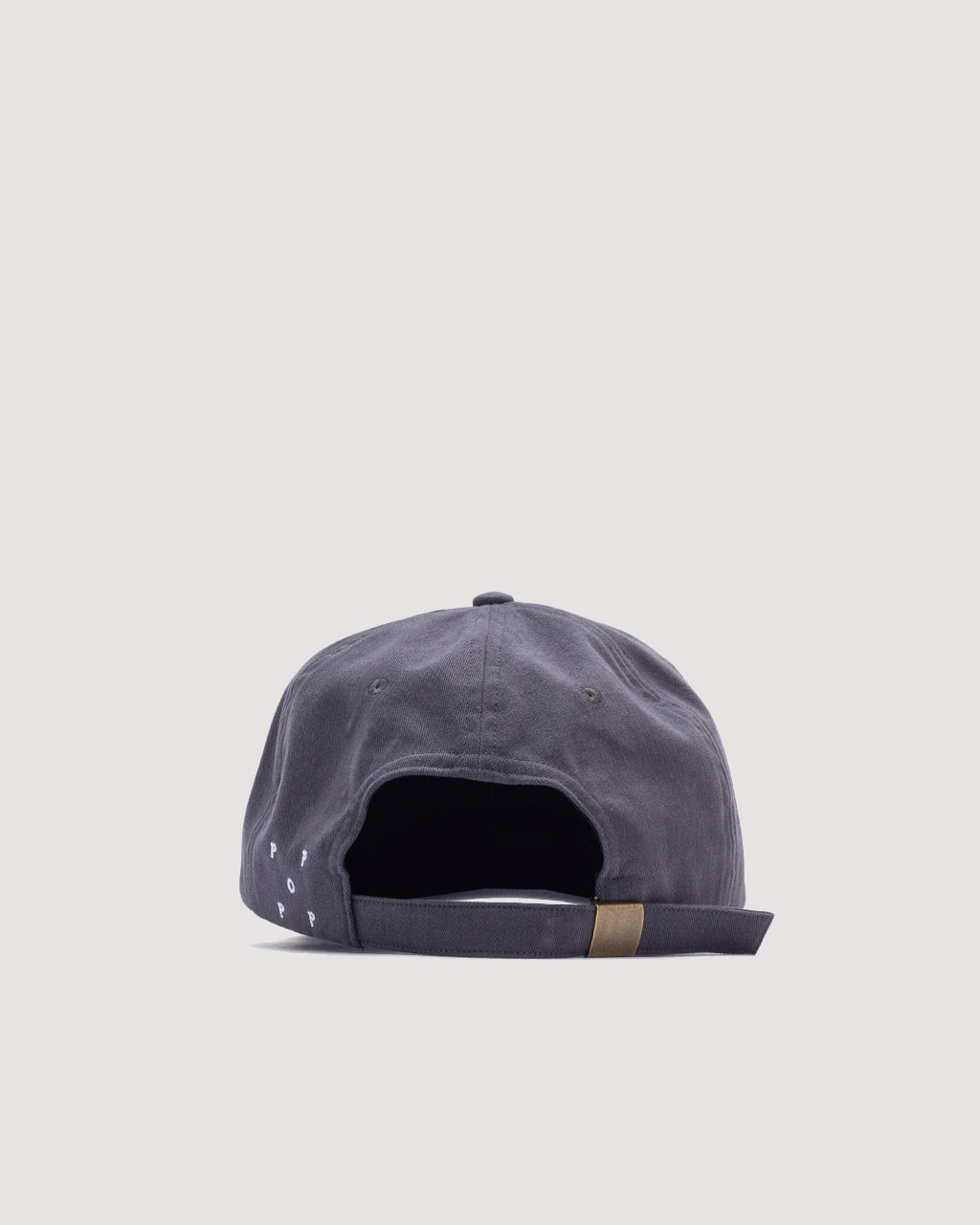 O 6 Panel Hat - Charcoal