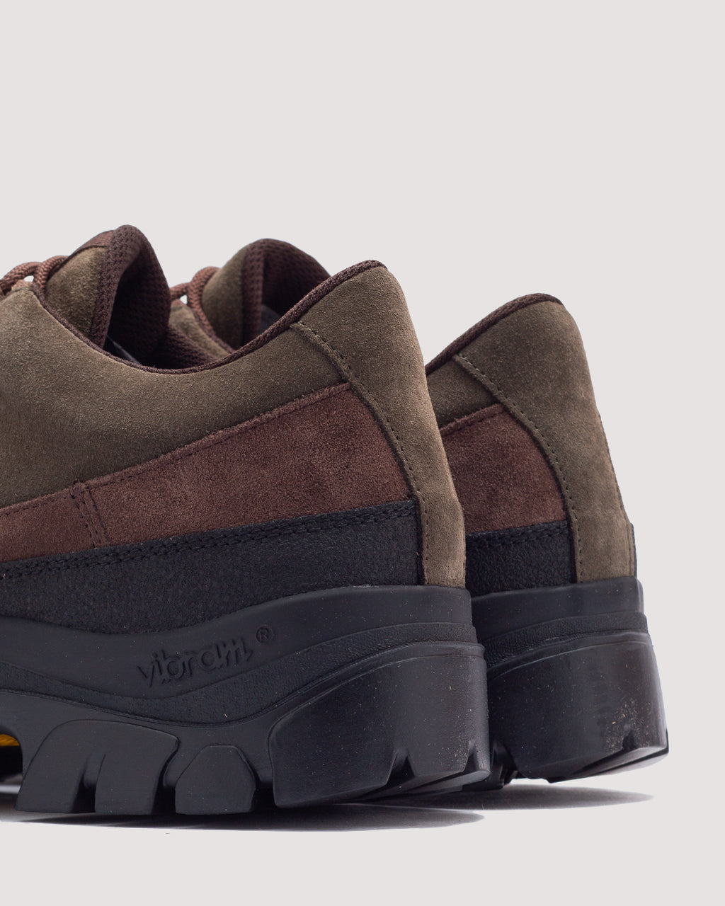 Easy Hiker - Army Green/Brown Suede