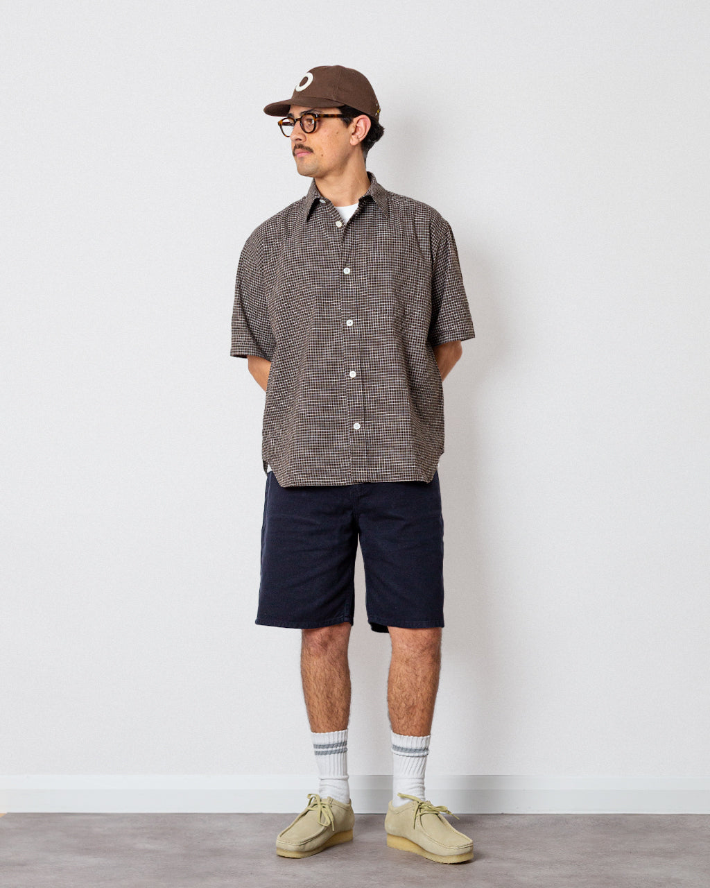 Korshavn Relaxed 5 Pocket Short - Dark Navy