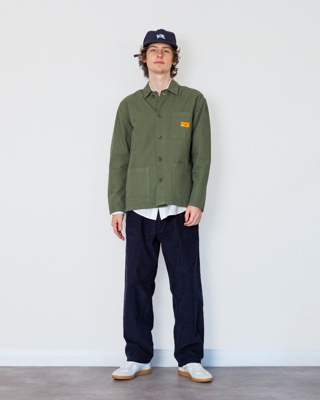 Fine Cord Part-Timer Pants - Dark Navy