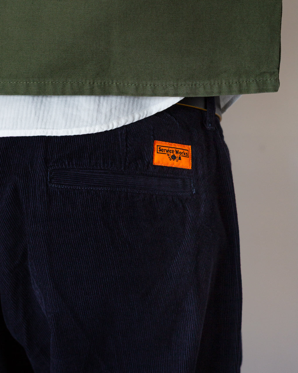 Fine Cord Part-Timer Pants - Dark Navy