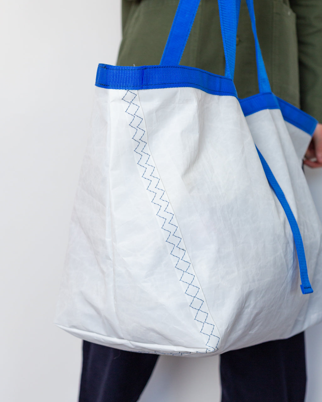 Sail Beach Bag - Vintage White