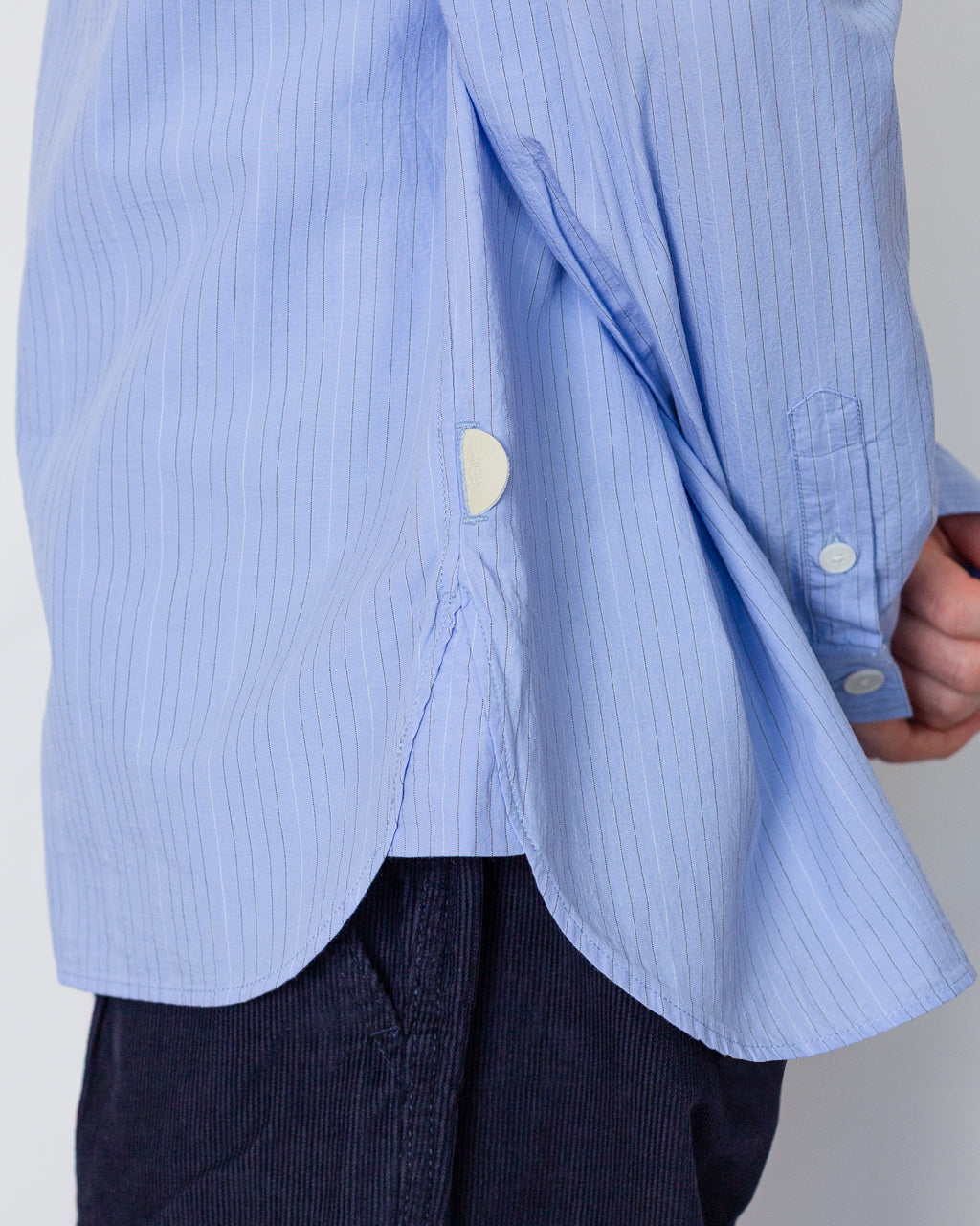Easy Fit Shirt - Blue Fine Stripe