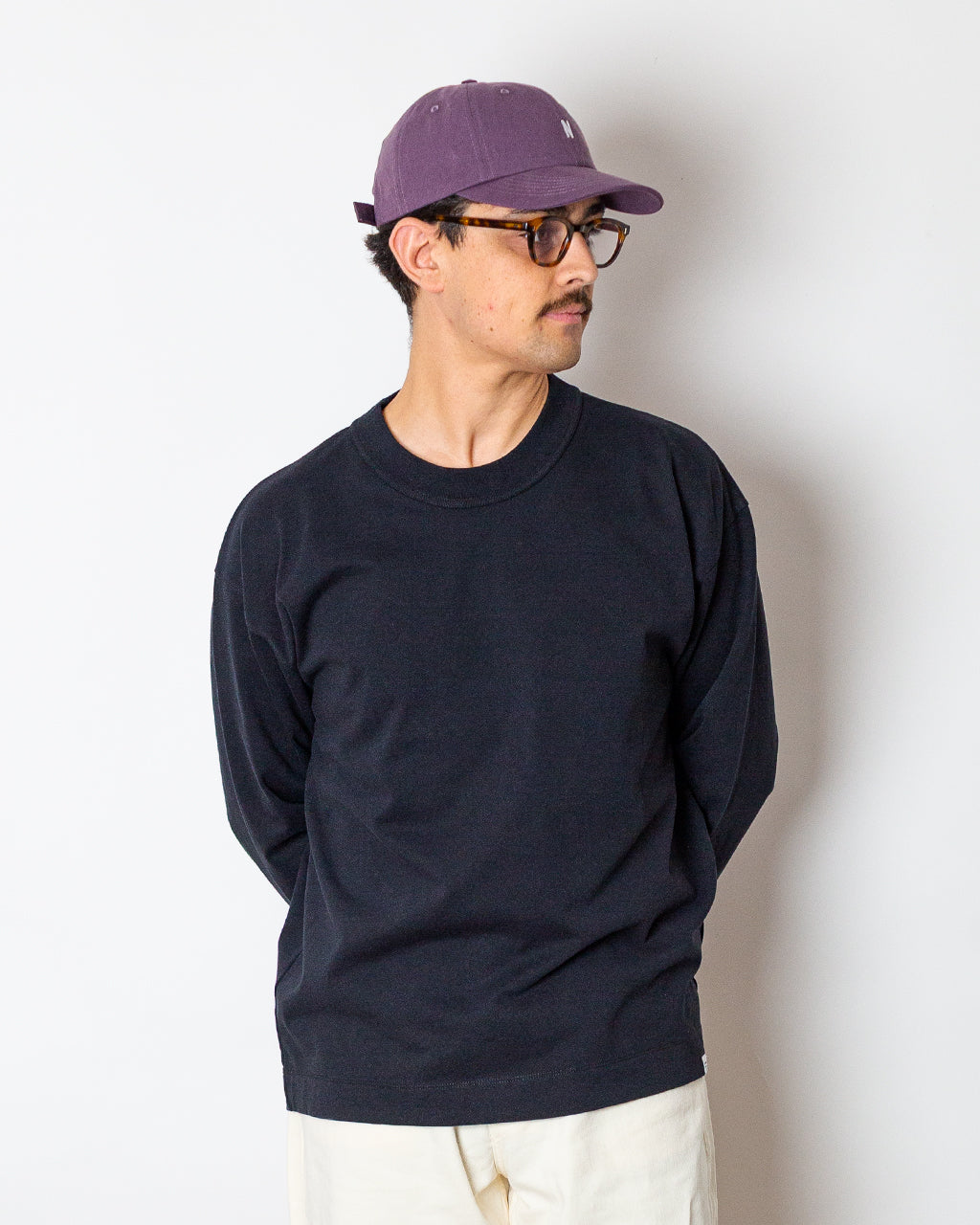 Isefjord Compact L/S T-Shirt - Black