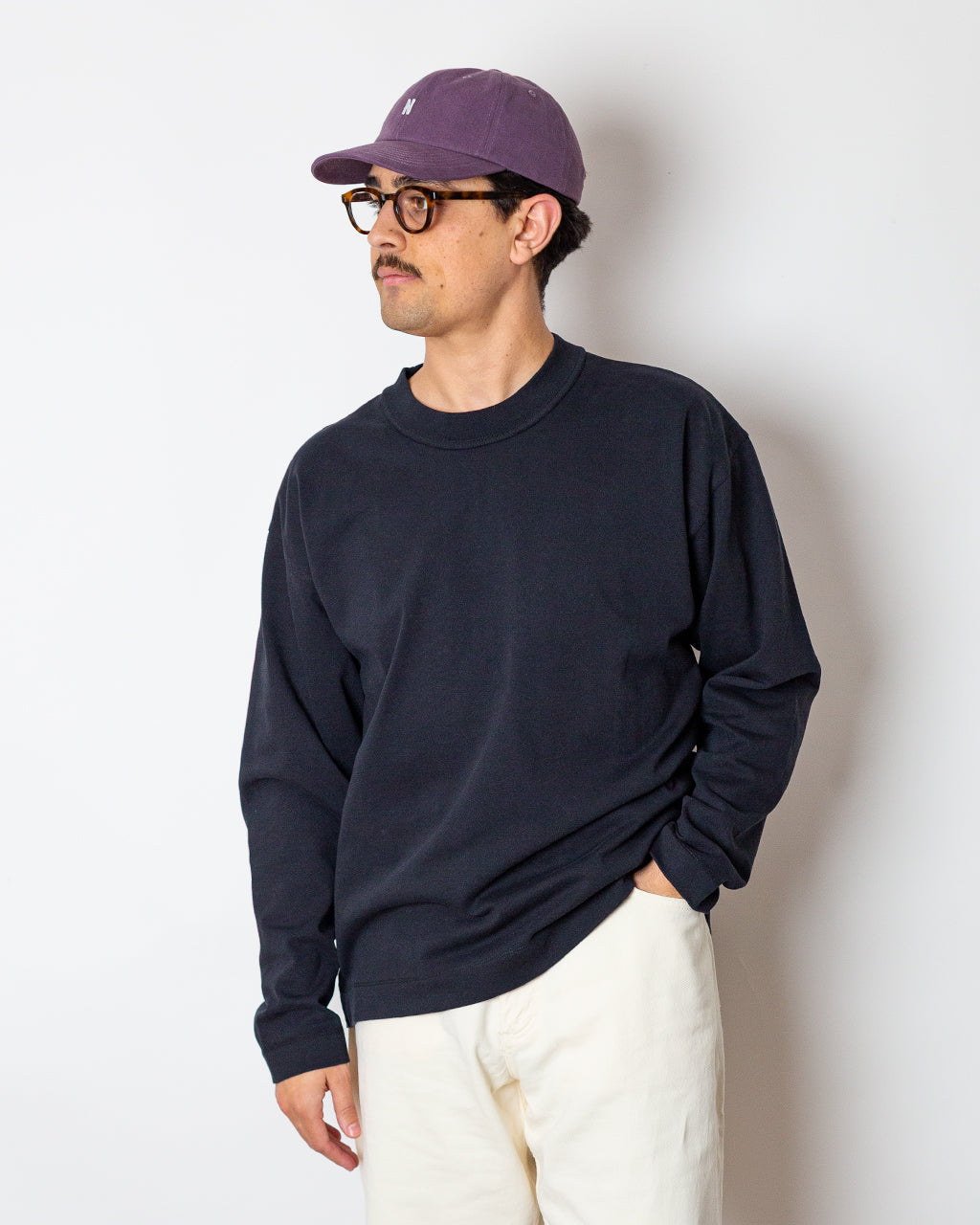 Isefjord Compact L/S T-Shirt - Black