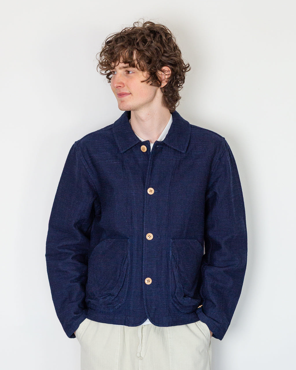 Prism Jacket - Indigo Texture