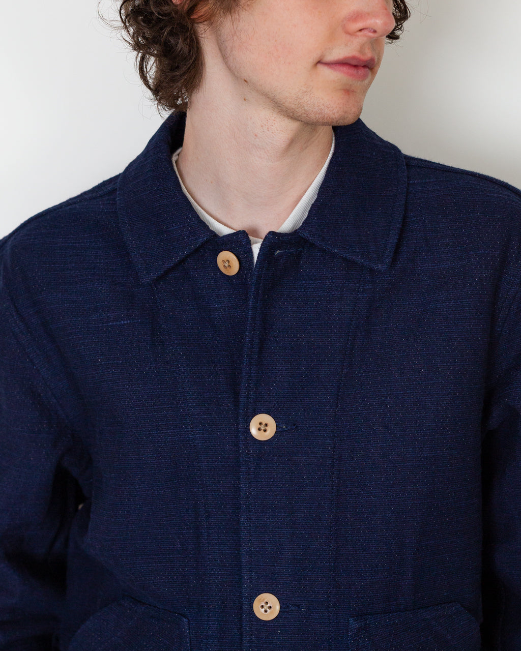 Prism Jacket - Indigo Texture