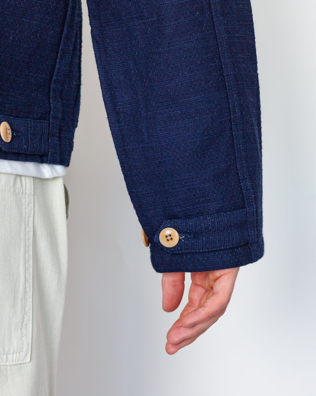 Prism Jacket - Indigo Texture