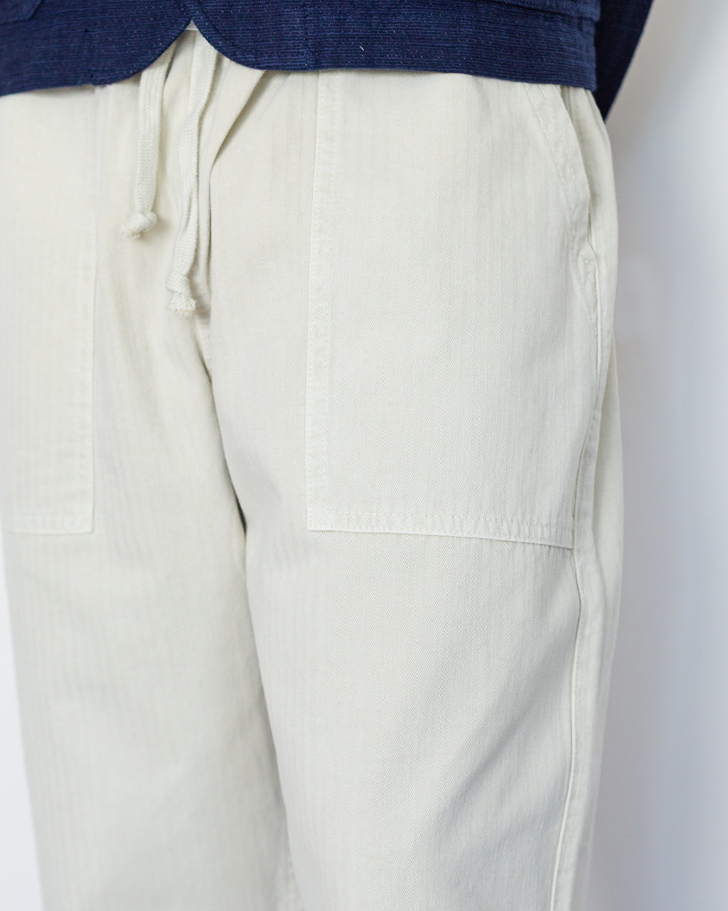 Pigment HBT Chef Pants - Bone