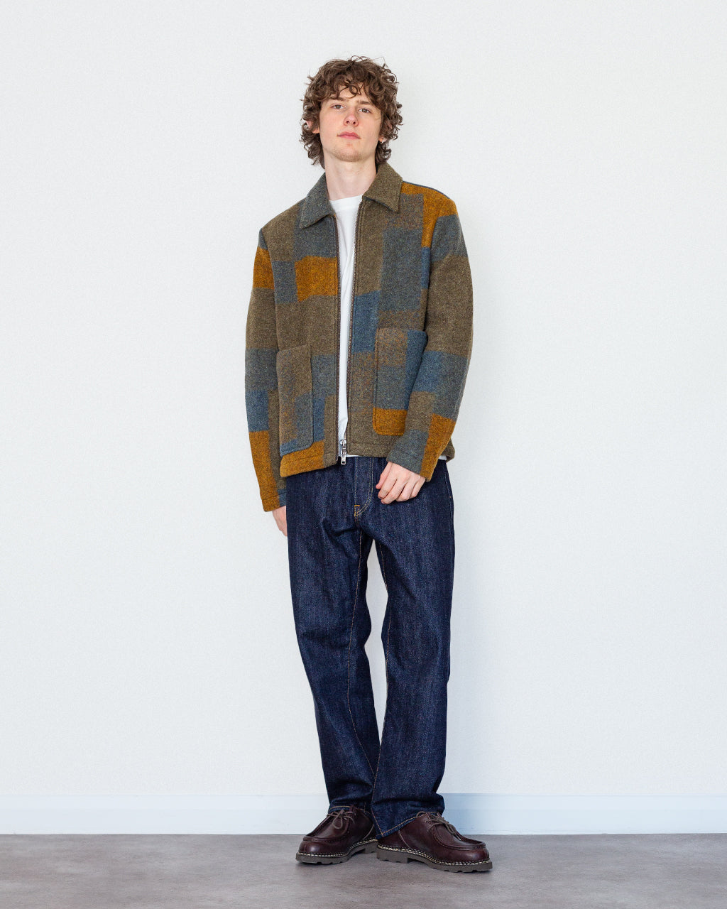 Gael Jacket 8267 - Brown Check