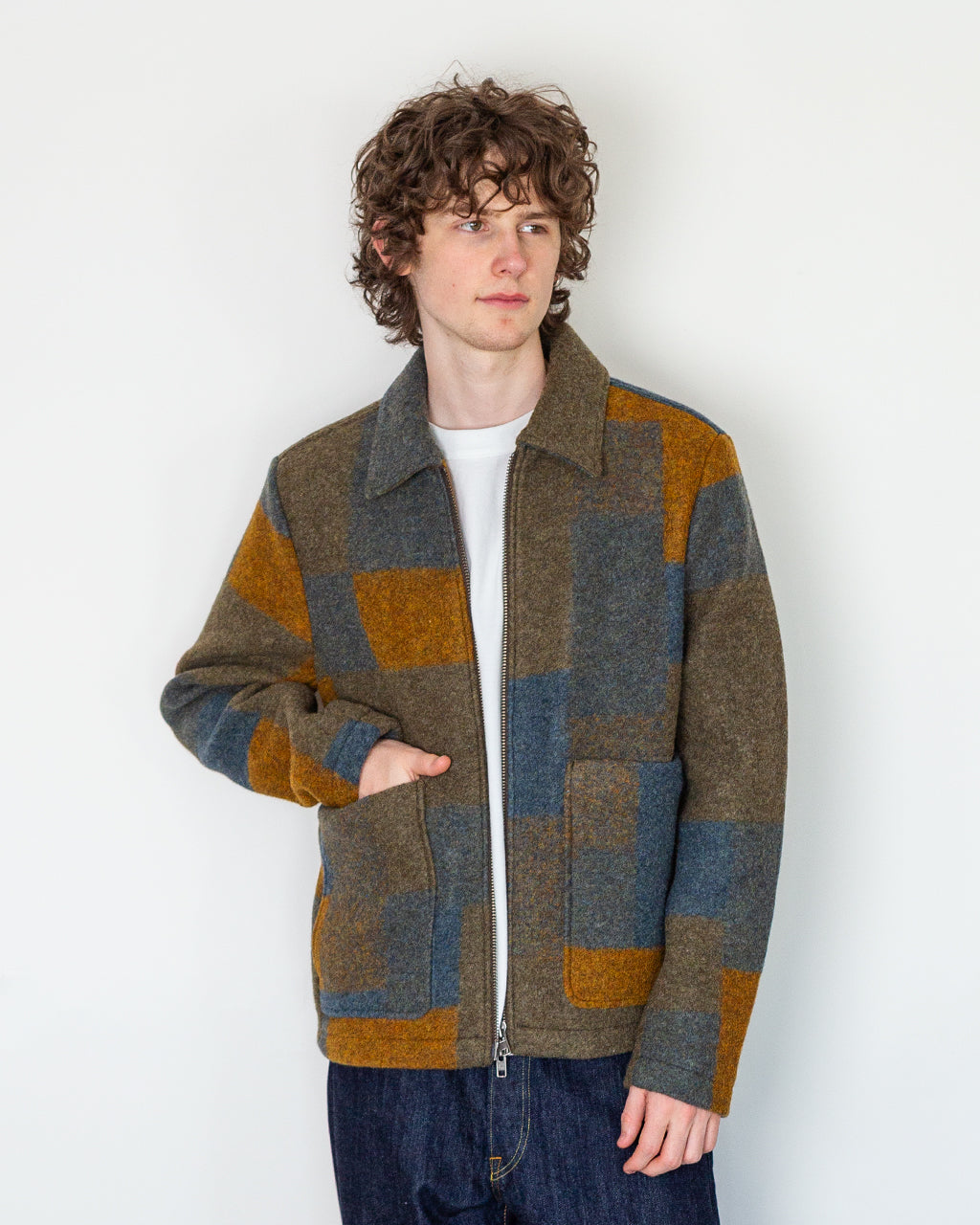 Gael Jacket 8267 - Brown Check