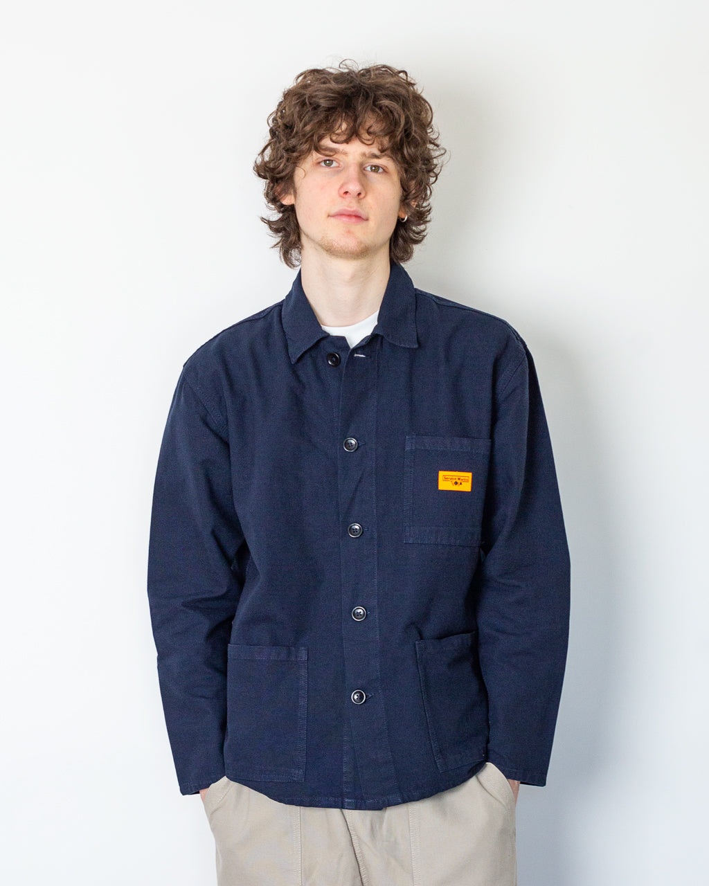 Canvas Chore Shirt - Dark Navy