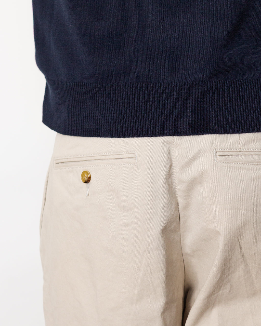2 Pleat Trouser - Cement