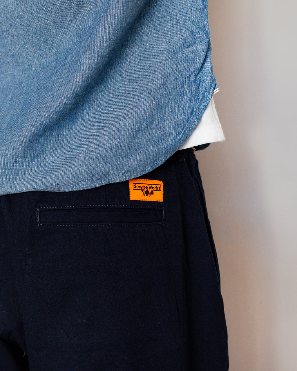 Twill Part Timer Short - Dark Navy